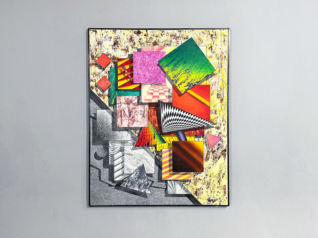 Foto Super Psychedelic Oil Collage h132x101