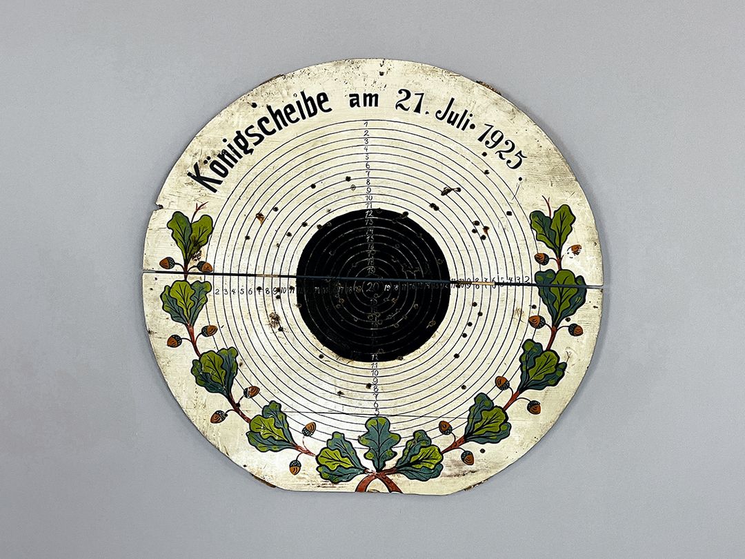 Foto Königsscheibe Target, Germany 1925 h81x85