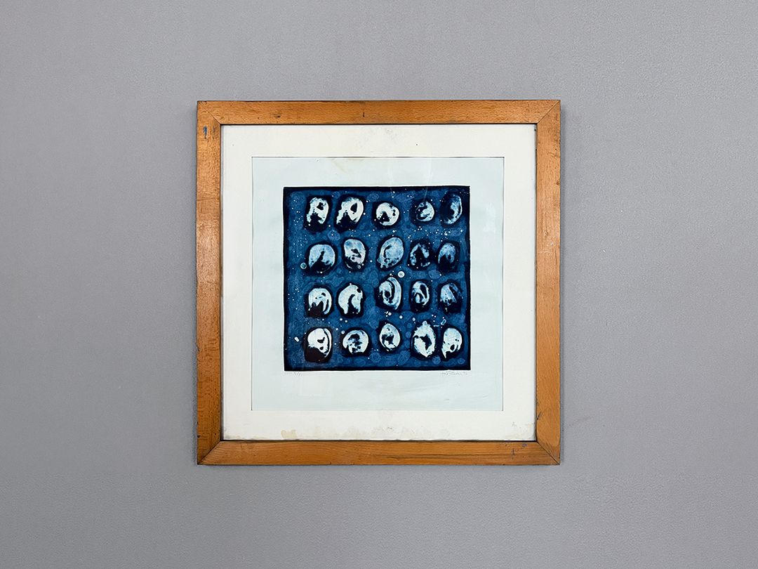 Foto Framed Study of Cell Development, Ink on Paper h56x56