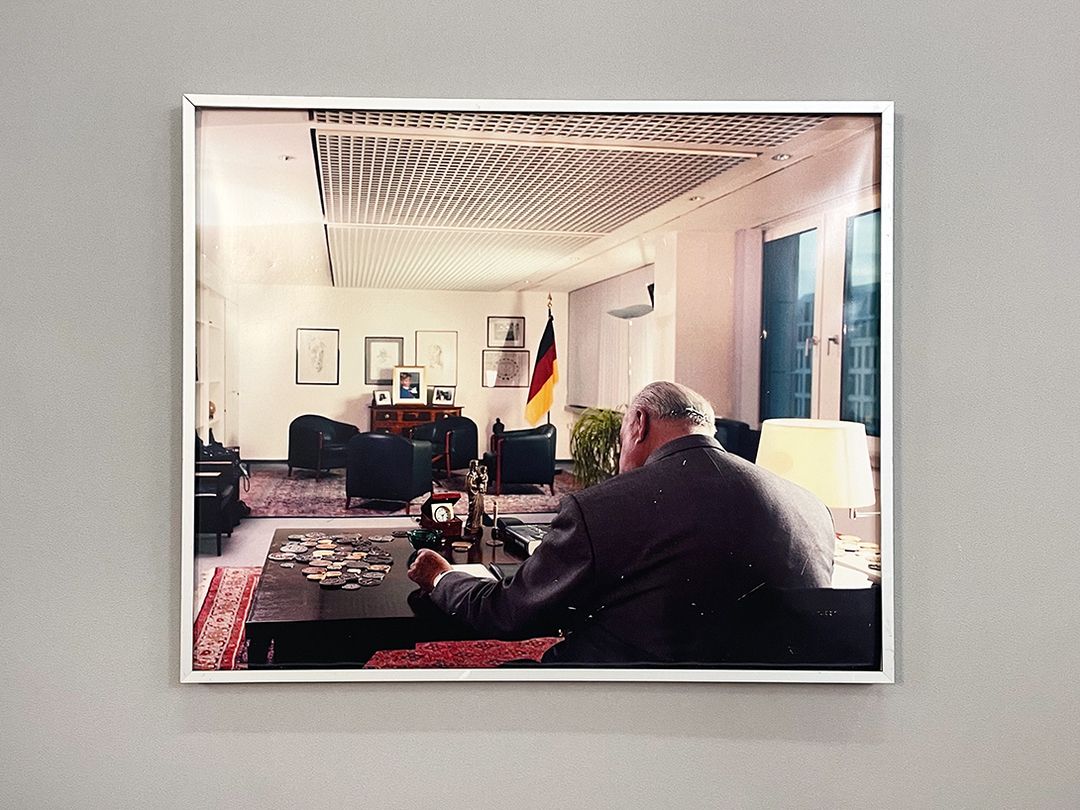 Foto Photography of a Politician, Kohl in his Office h51x62 19E20
