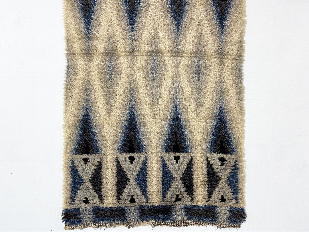 Foto Avatar Aang Blue and Beige Vintage Carpet h130x75 0284