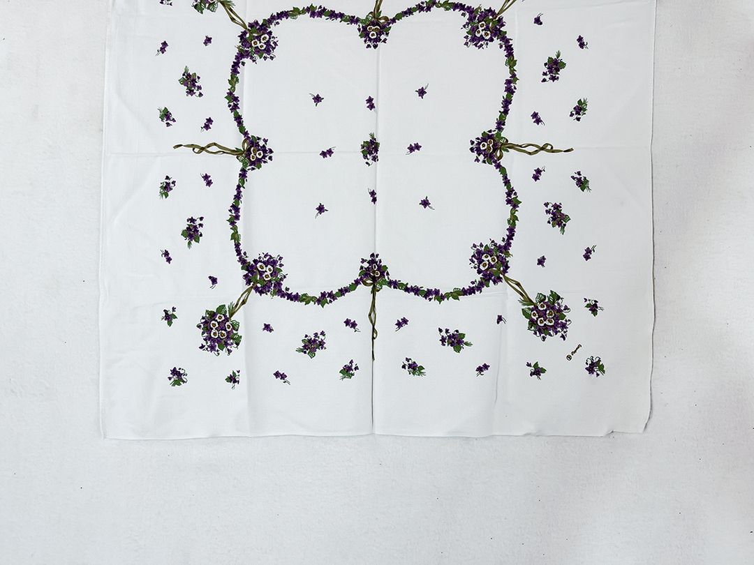 Foto Grandma&#8217;s Shabby Square Tablecloth 95&#215;95