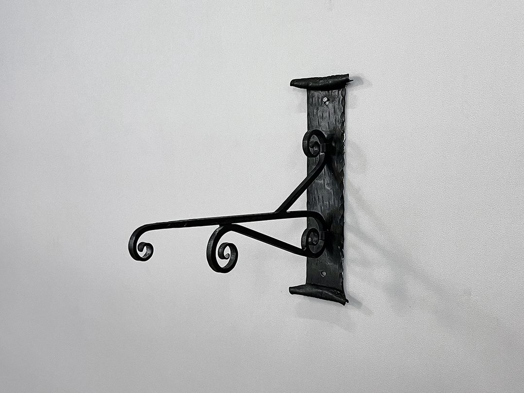 Foto Cast Iron Wall Hook Plant Hanger h40