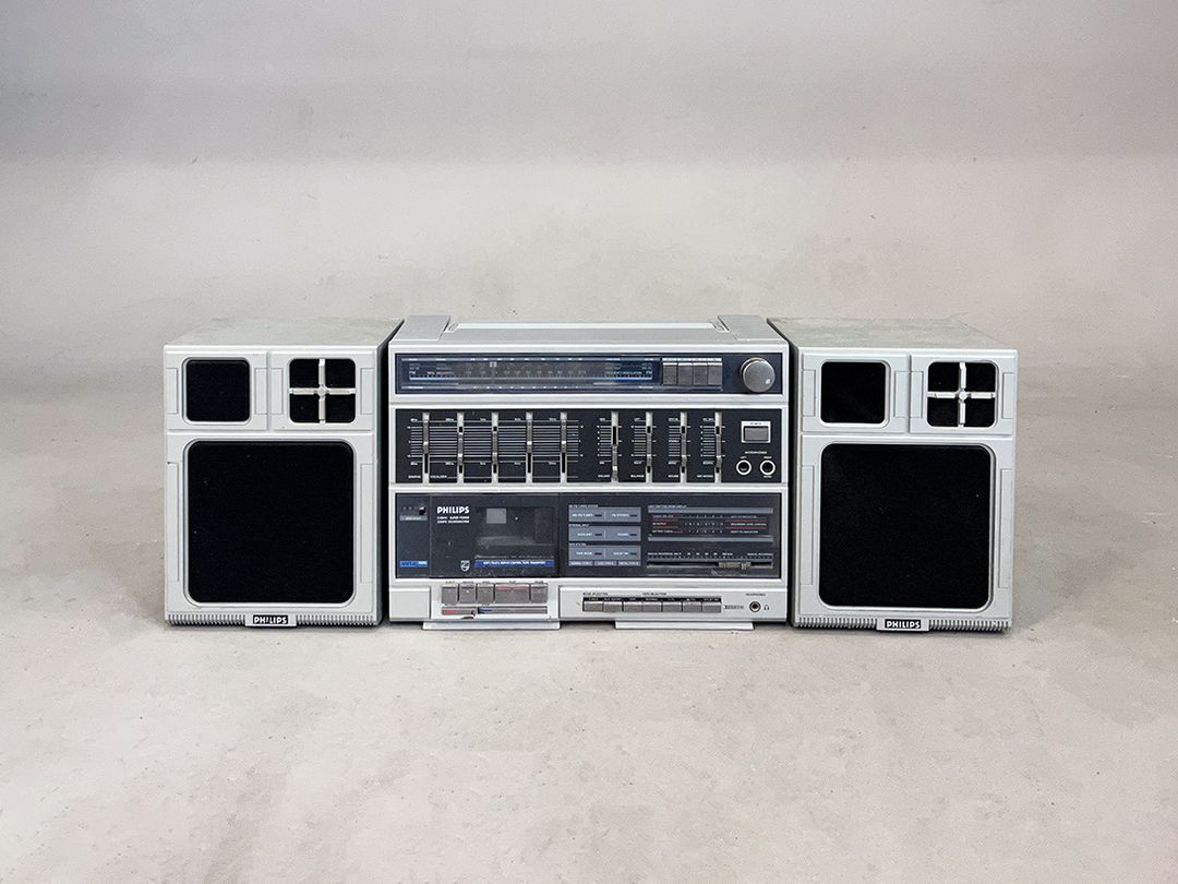 Foto Philips D8644/02 Compo Soundmachine Boombox Ghettoblaster, 1980s