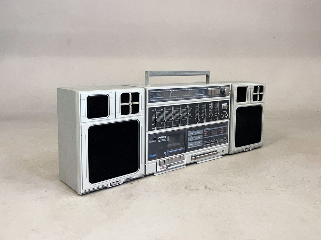 Foto Philips D8644/02 Compo Soundmachine Boombox Ghettoblaster, 1980s