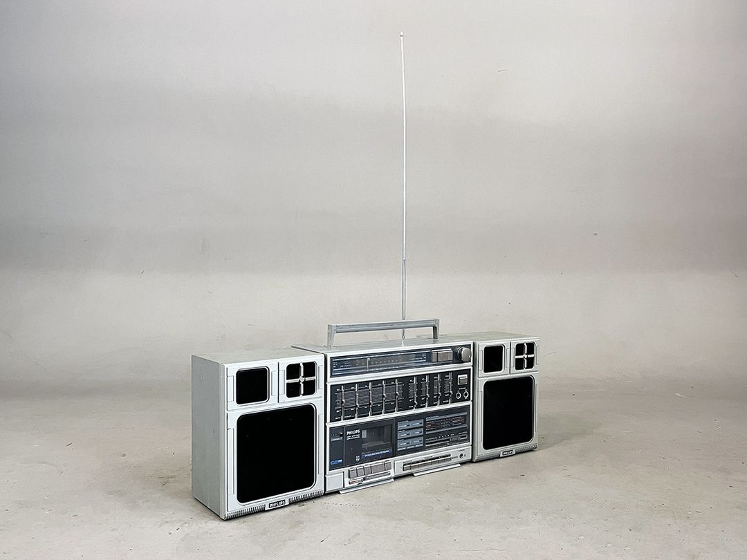 Foto Philips D8644/02 Compo Soundmachine Boombox Ghettoblaster, 1980s