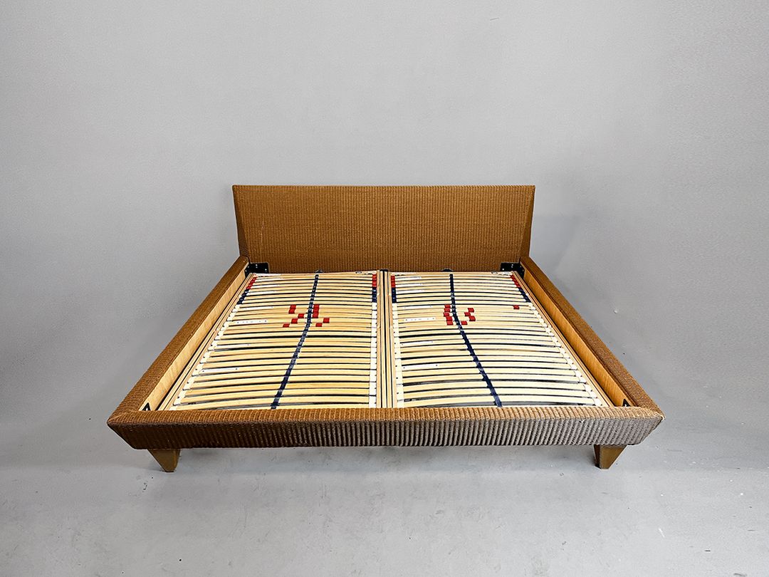 Foto King Size Bed Lloyd Loom 1920 h82x220x222