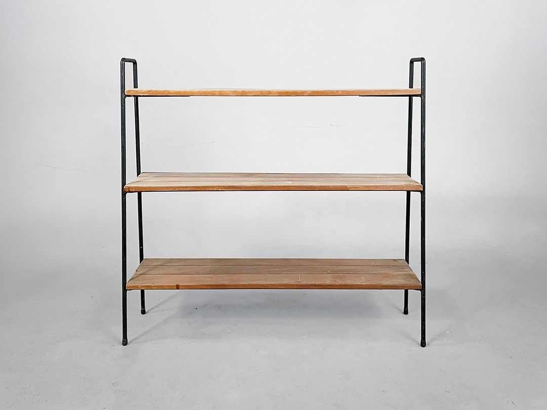 Foto Shelf with Wooden Shelves h92