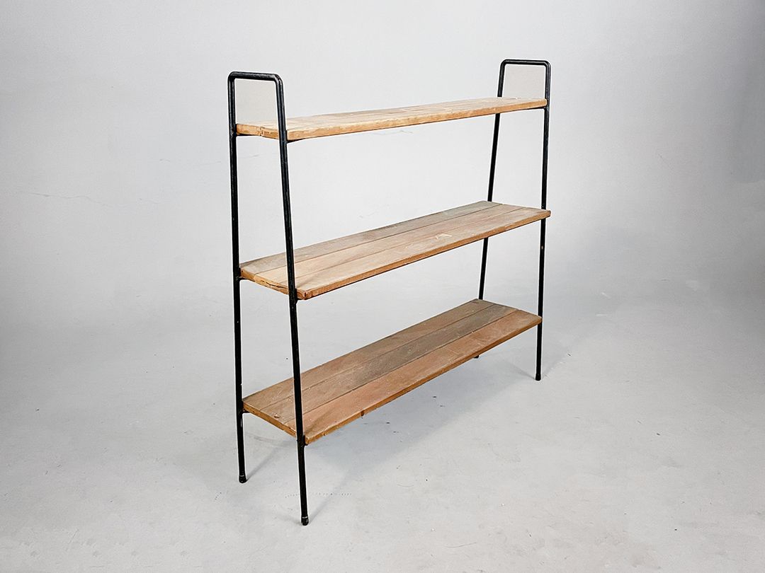 Foto Shelf with Wooden Shelves h92