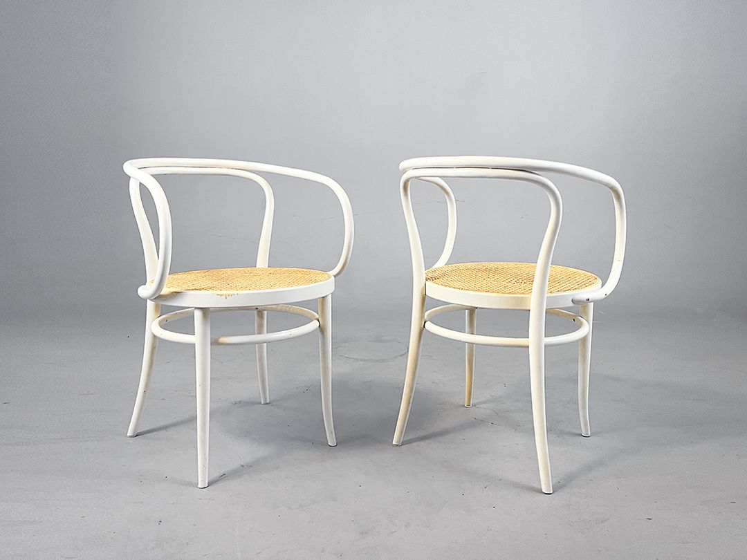 Foto Michael Thonet White Chair h76