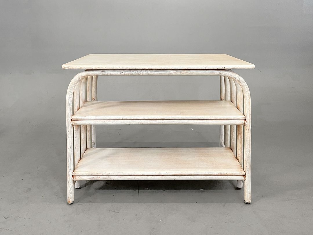 Foto Mediterranean Table with Integrated Shelves h70