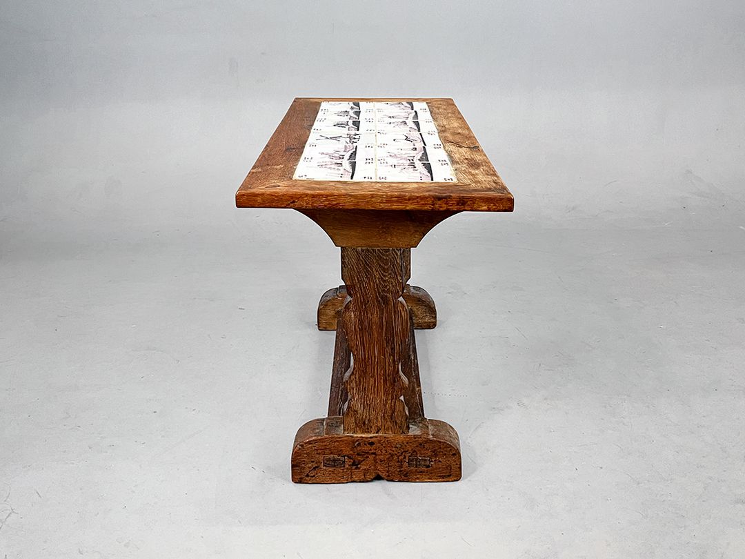 Foto Rustic Tile Coffee Table h60