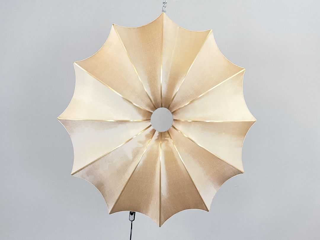 Foto Dark Cream &#8220;Sun Center P3&#8221; Unique Fairy Forest Pendant Lamp h100 *N