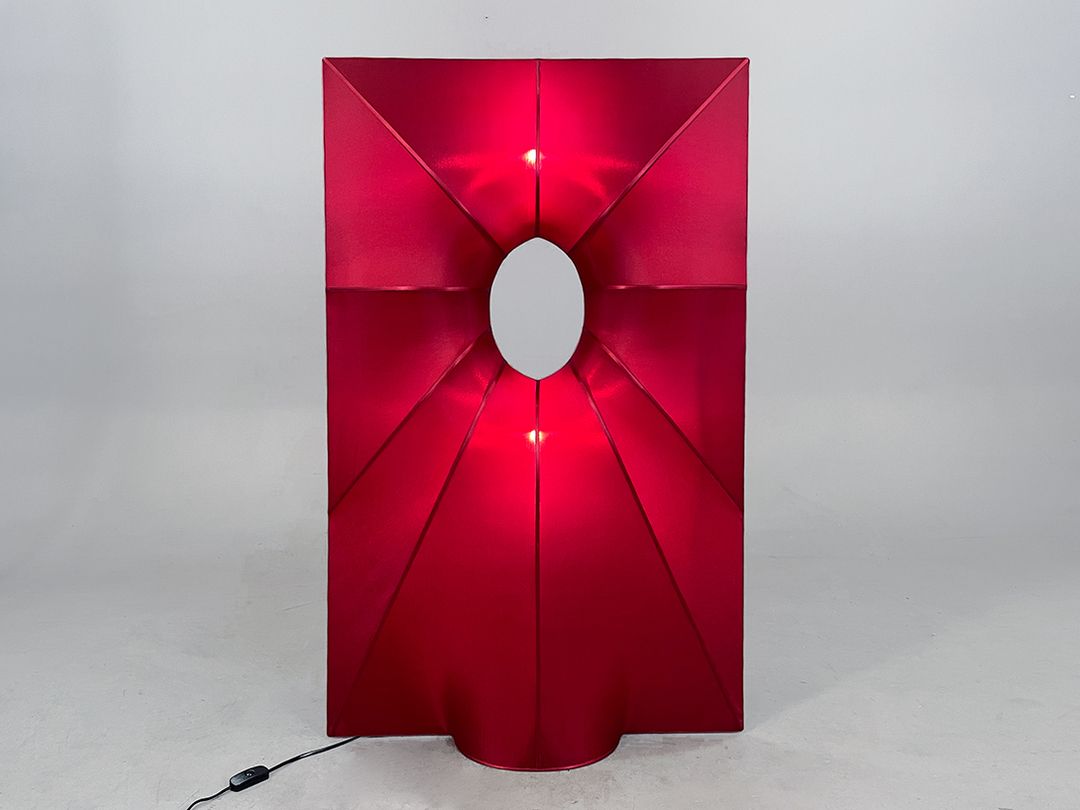 Foto Unusual Box Dark Red &#8220;Squirse i120&#8221; Fairy Forest Floor Lamp h120 *N