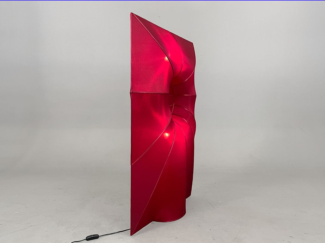 Foto Unusual Box Dark Red &#8220;Squirse i120&#8221; Fairy Forest Floor Lamp h120 *N