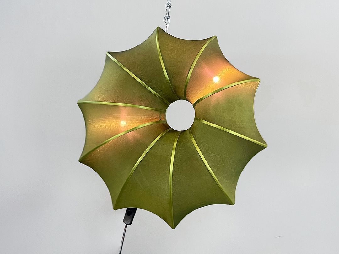 Foto Unique Green &#8220;Sun Hang p2&#8221; Fairy Forest Pendant Lamp h60 *N