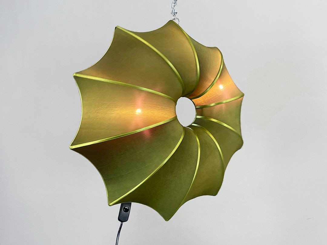 Foto Unique Green &#8220;Sun Hang p2&#8221; Fairy Forest Pendant Lamp h60 *N