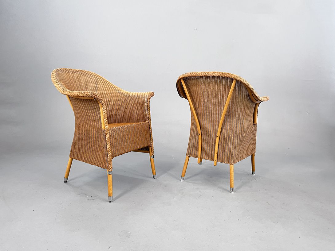 Foto Golden Lloyd Loom Rattan Garden Chair h84