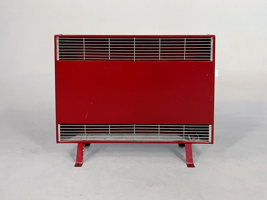 Foto Decorative Red Heater GDR 1975 h57