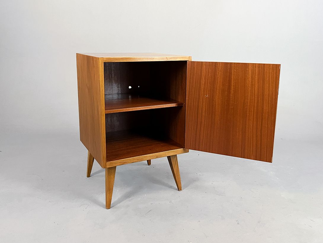 Foto Dainty Teak Bedside Commode h78