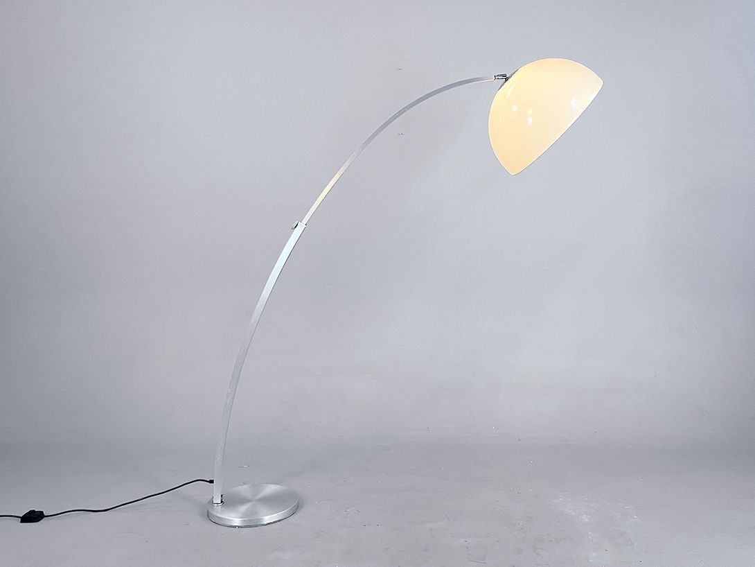 Foto Adjustable Curved Floor Lamp Space Age h180x130x43 A1