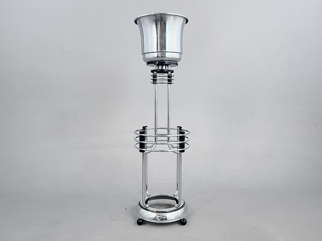 Foto Demeyere Art Deco Umbrella and Plant Stand, Belgium 1932