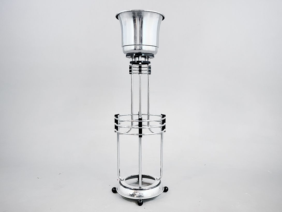 Foto Demeyere Art Deco Umbrella and Plant Stand, Belgium 1932