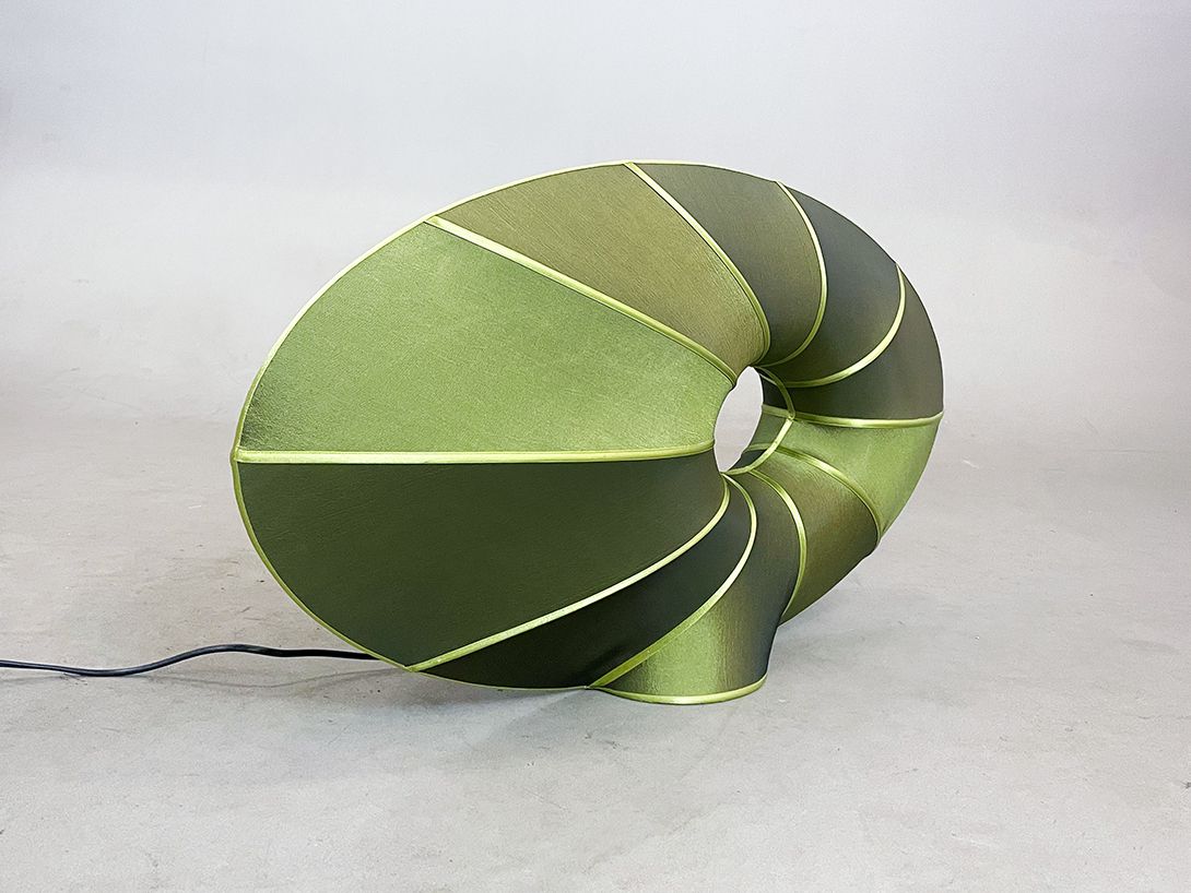 Foto Green &#8220;Eye Center P2&#8221; Unique Fairy Forest Floor Lamp h43 *N