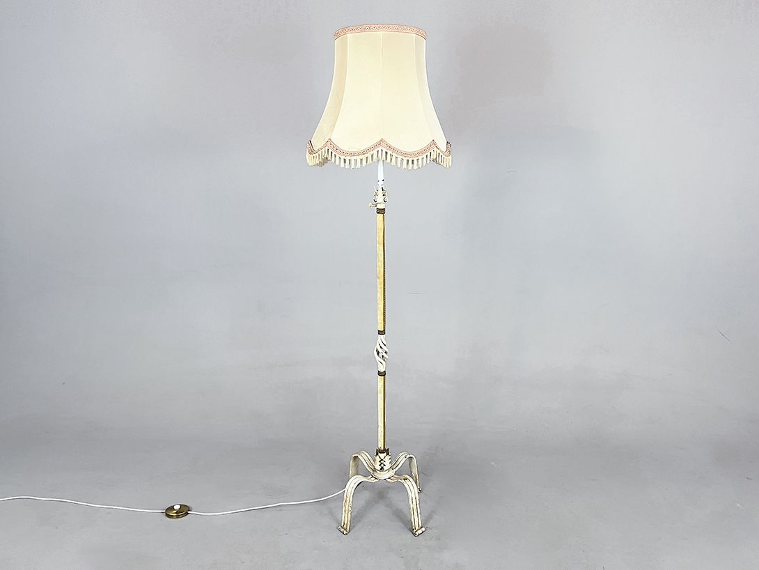 Foto Italian Style Period Furniture Floor Lamp with Elaborate Base h184 g1