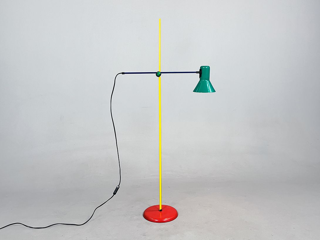 Foto Memphis Style Floor Lamp like Veneta Lumi h120 B3