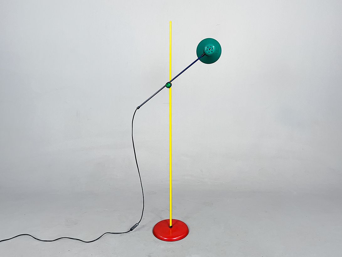Foto Memphis Style Floor Lamp like Veneta Lumi h120 B3