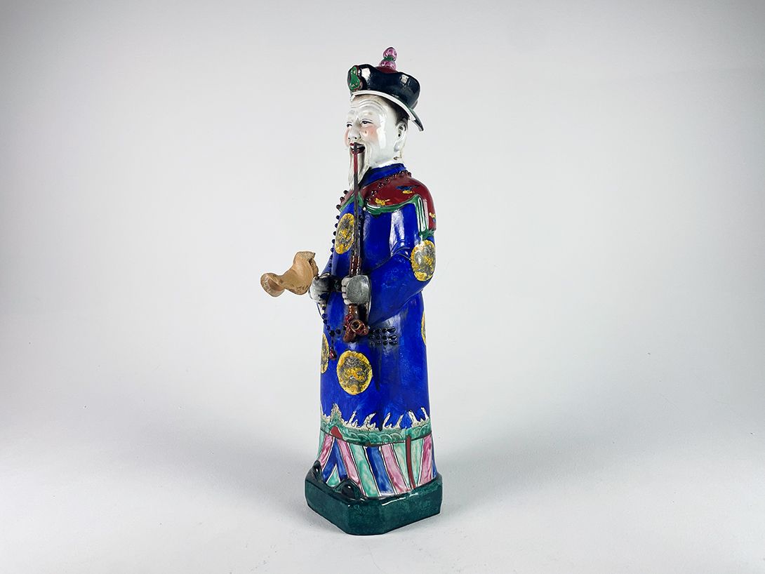 Foto Large Mandarin Dignitary Figure h60