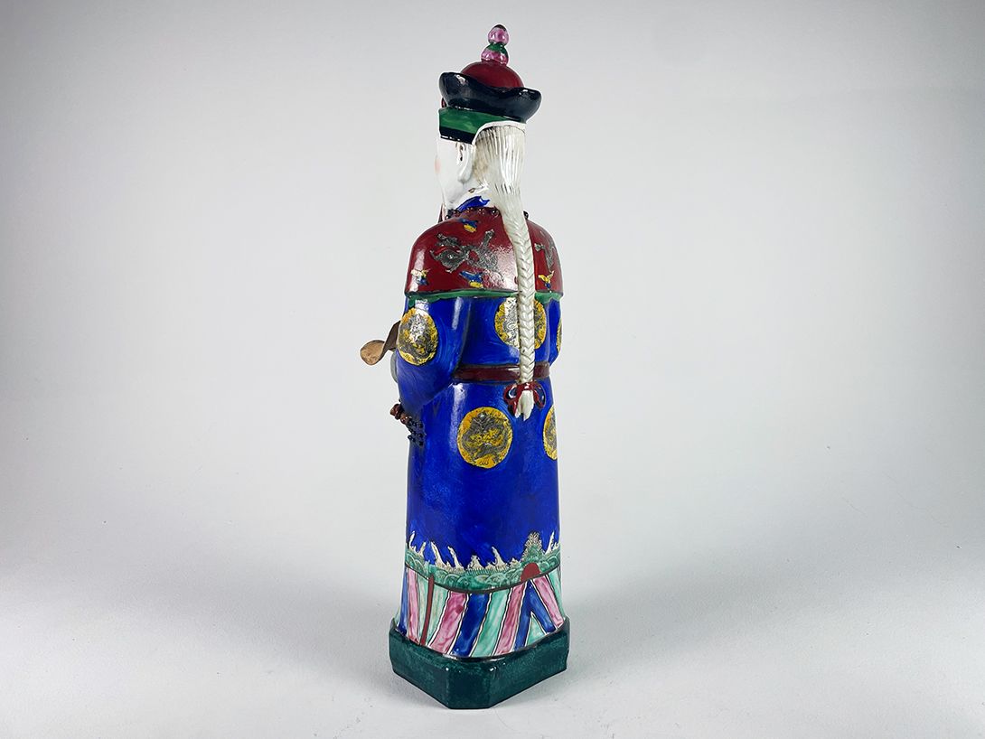 Foto Large Mandarin Dignitary Figure h60