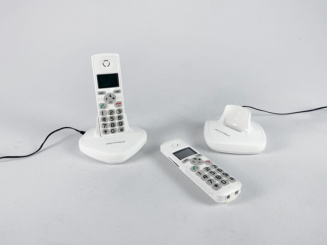Foto Pentatron White Stationary Telephone h19