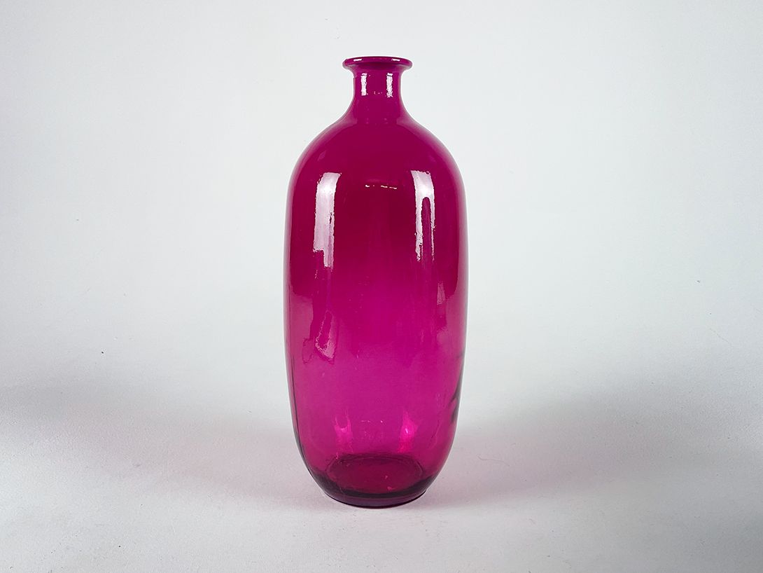 Foto Tall Expressive Berry Colored Vase h40