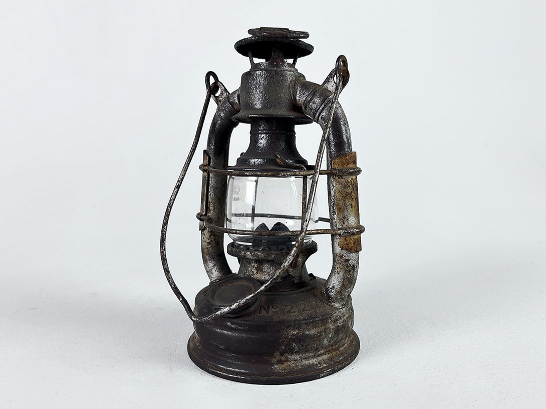 Foto Antique Oil Lamp Hasag Orkan 222 Germany h18 RA1