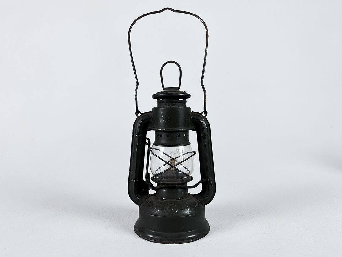 Foto Rustic Oil Lamp Frowo Nr 45 Germany h17 RA1