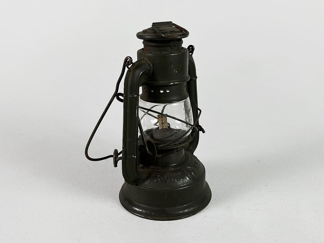 Foto Rustic Oil Lamp Frowo Nr 45 Germany h17 RA1