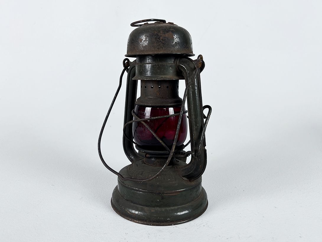 Foto Storm Lantern Oil Lamp Feuerhand No 176 Germany h21  RA1