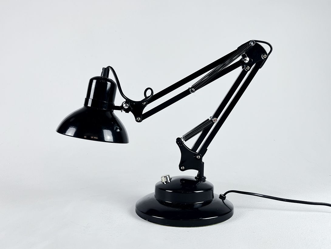 Foto Highly Adjustable Glossy Black Modern Desk Lamp by Tchibo h63 RF6