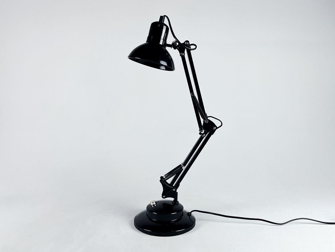 Foto Highly Adjustable Glossy Black Modern Desk Lamp by Tchibo h63 RF6