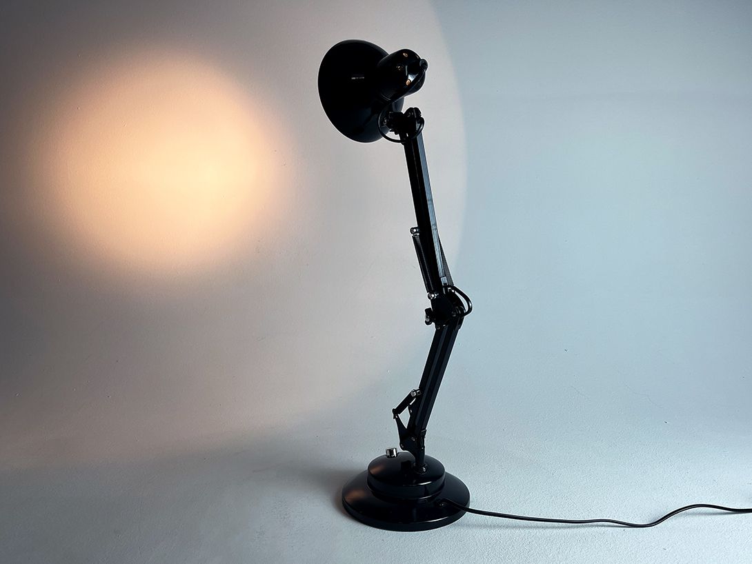 Foto Highly Adjustable Glossy Black Modern Desk Lamp by Tchibo h63 RF6
