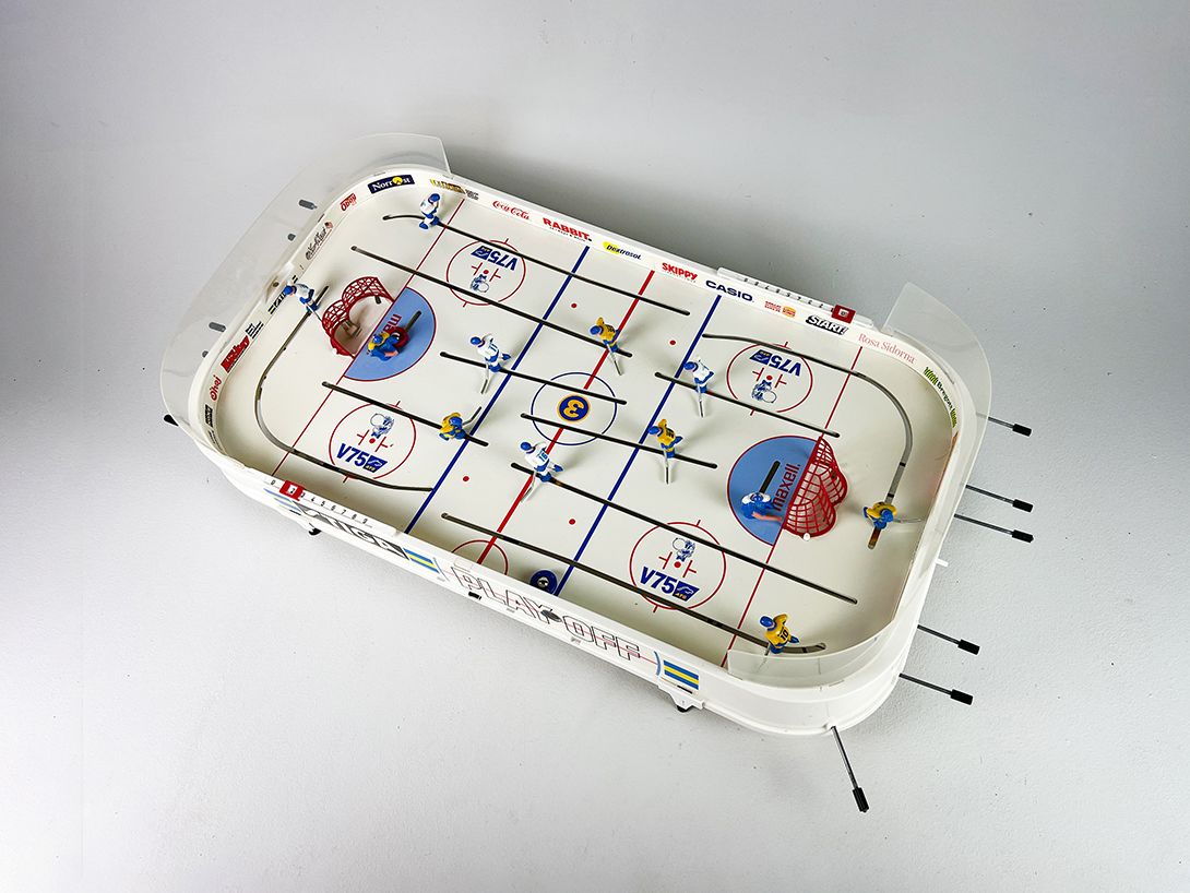 Foto Ice Hockey Game Manual Stiga Play Off Finland Sweden 1970 h19