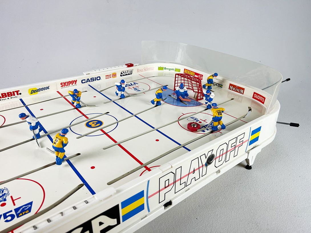 Foto Ice Hockey Game Manual Stiga Play Off Finland Sweden 1970 h19