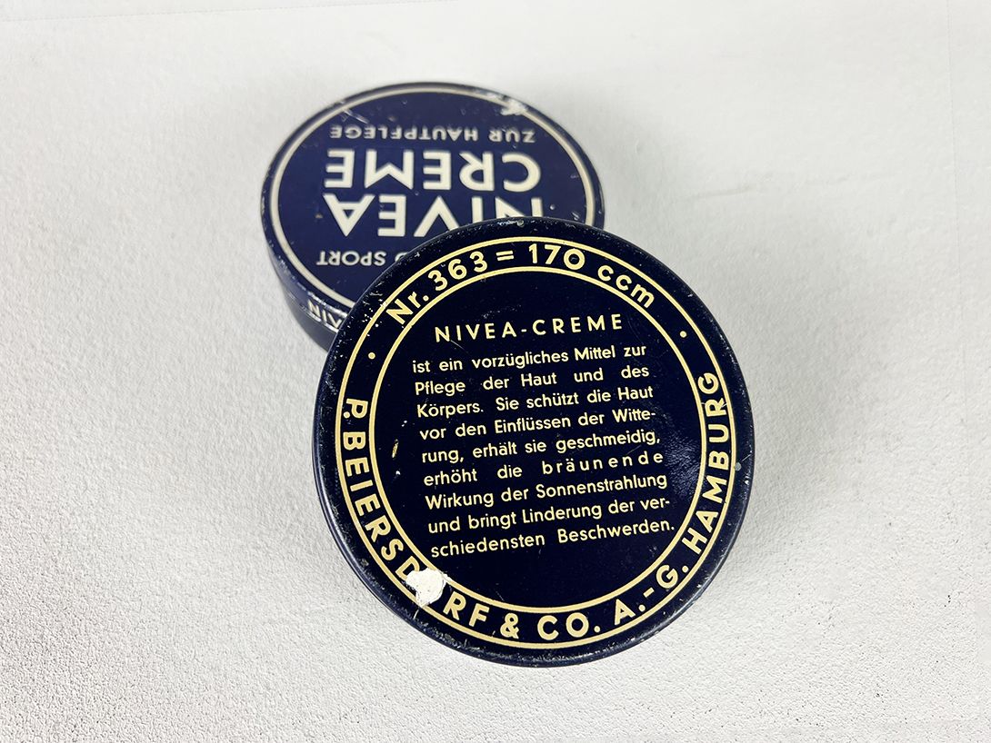 Foto Nivea Creme Cans Nr.363 Hamburg 1930 h3