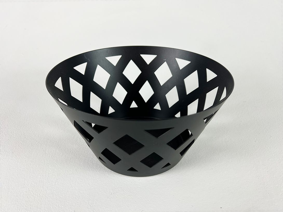 Foto Black Metal Bowl Alessi h12x23