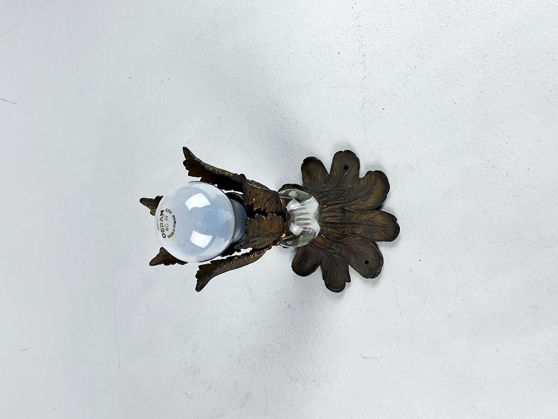 Foto Rustic Art Deco Floral Wall Lamp w22