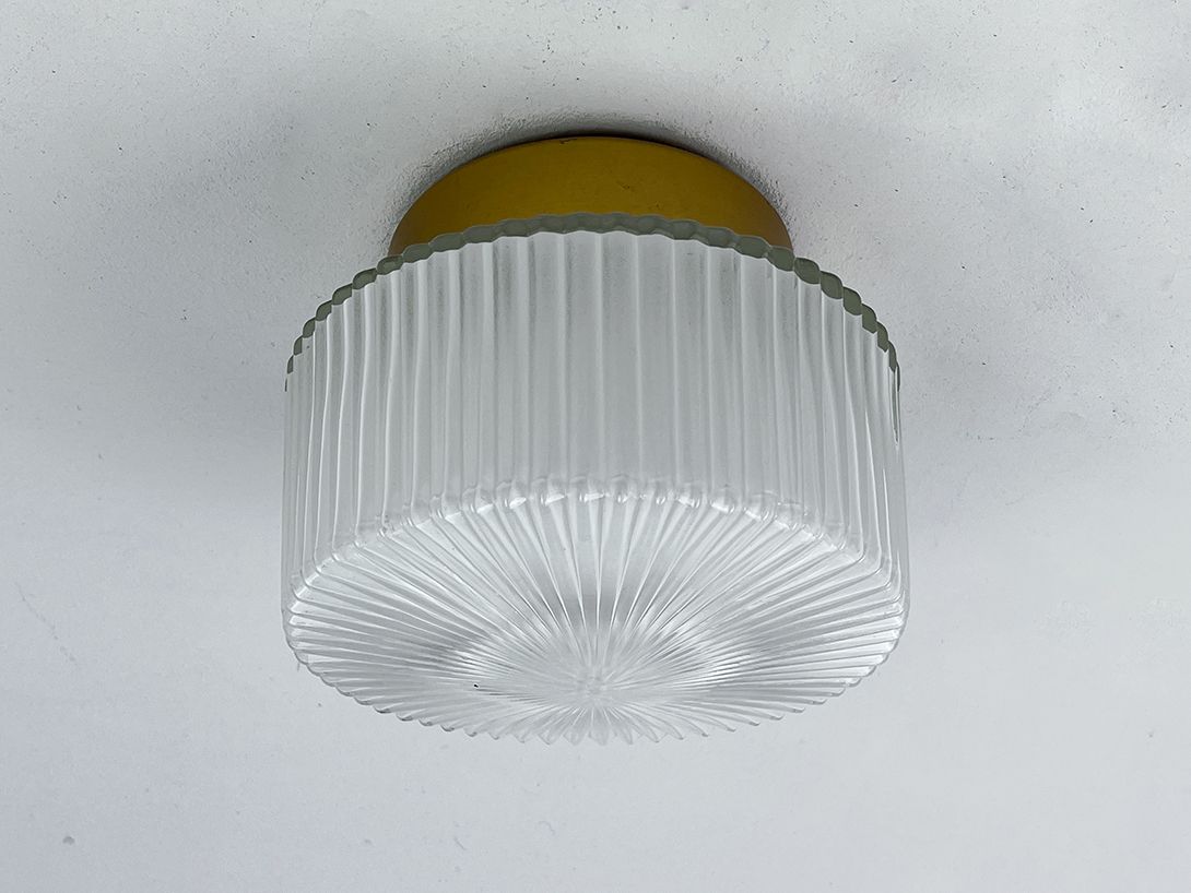 Foto Murano Glass Hallway Regency Ceiling Lamp, 1960s ø18