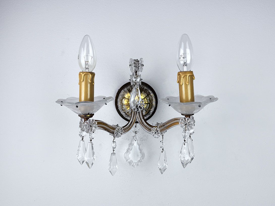 Foto Lowkey Bigger Regency Lamp from France, Early 1950s w31