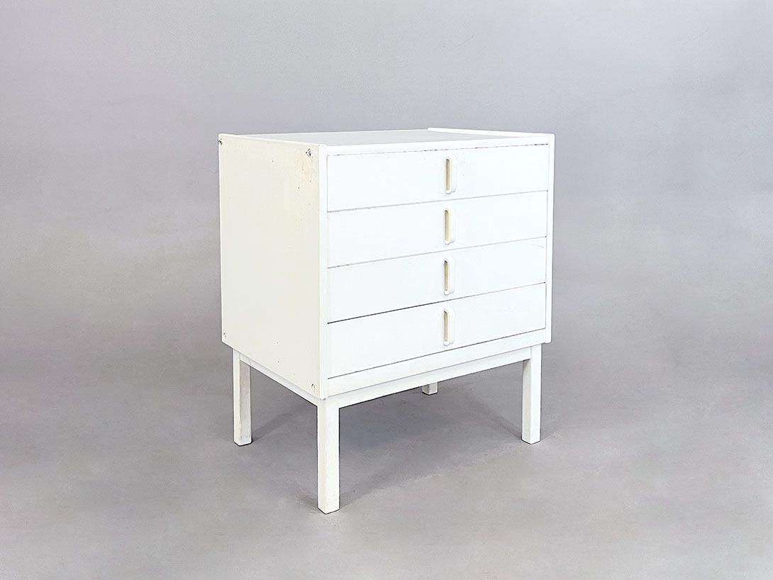 Foto White Bertil Fridhagen Bodafors Commode, Sweden 1963*N